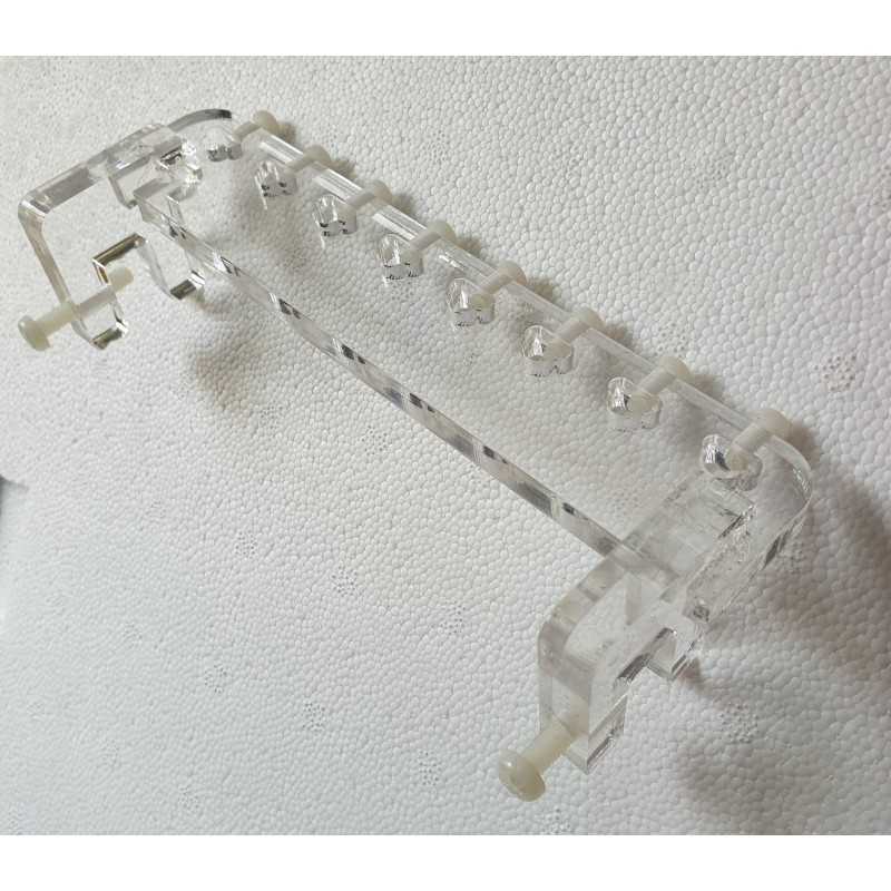 Soporte Tubos Peristaltica para 8