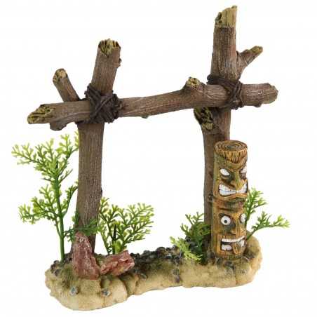 Ornamento columna Tiki (15.5 cm)