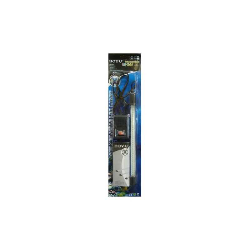Pantalla led tubo sumergible azul 50cm