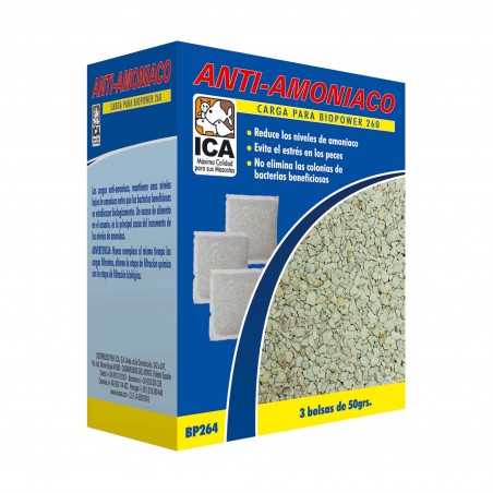 Carga ANTI-AMONIACO para filtros BIOPOWER