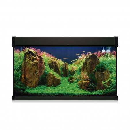 kit acuario Aqua Lux Pro 200 negro filtros exterior
