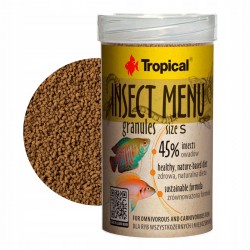 Tropical insect menu...