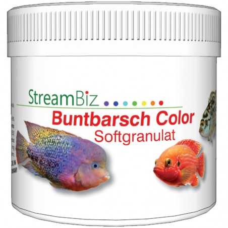 Gránulos blandos de color para cíclidos StreamBiz 230 g