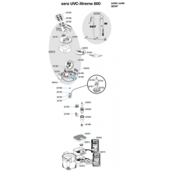 sera UVC-Xtreme - filtro exterior 800